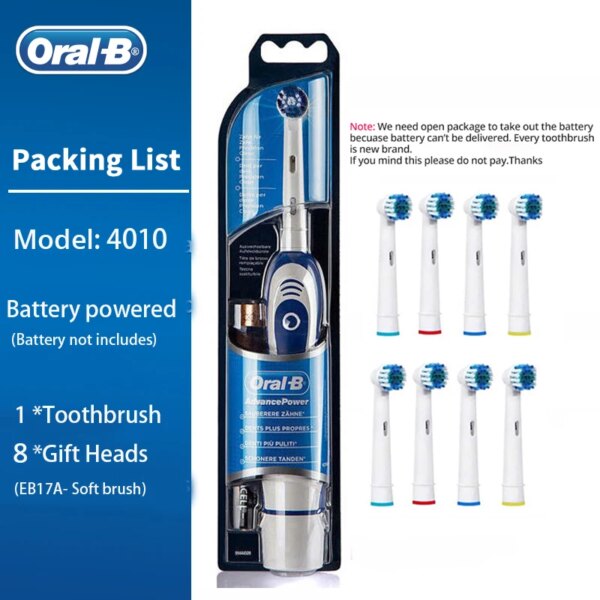 Brosse à Dents Électrique Oral-B DB4010 – Soin complet