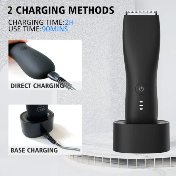 Tondeuse à cheveux professionnelle, rasoir électrique pour adultes, pour le corps