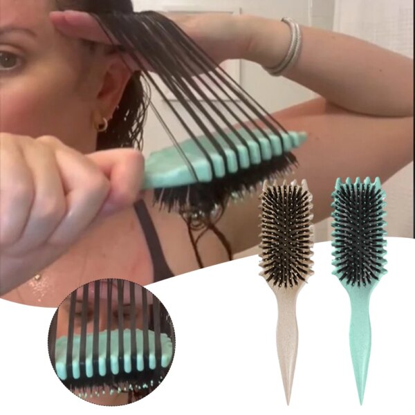 Brosse de coiffure à rebonds, outil de coiffure professionnel