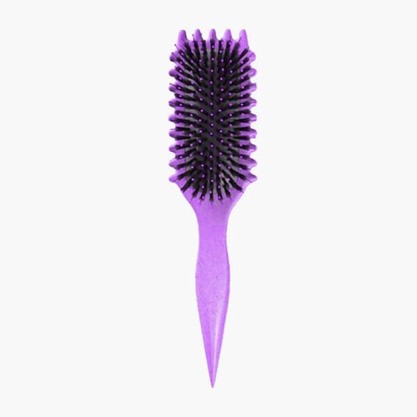 Brosse de Définition Boucles – Massage Cuir Chevelu & Coiffage