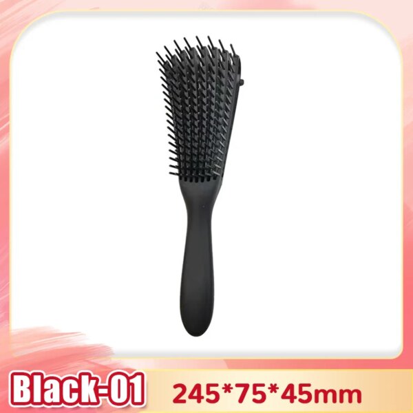 Brosse à cheveux démêlante pour femmes, peigne de Massage du cuir chevelu, pour coiffer les cheveux bouclés