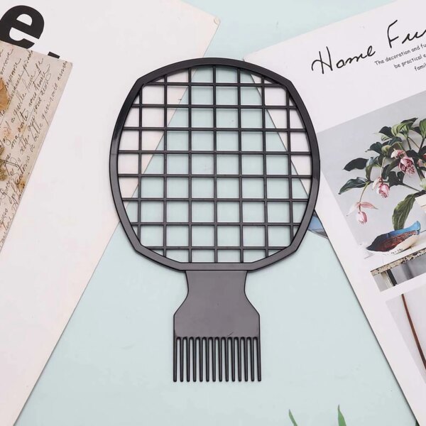 31845-be5966.jpg Peigne à cheveux Afro bouclés pour hommes, Design en forme de filet, Dreadlocks, feuille d'étain