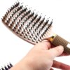 31854-193f29.jpg Peigne de Massage du cuir chevelu, brosse à cheveux en Nylon, humide, bouclée, démêlante