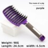 31863-163d09.jpg Peigne de Massage du cuir chevelu, brosse à cheveux en Nylon, humide, bouclée, démêlante