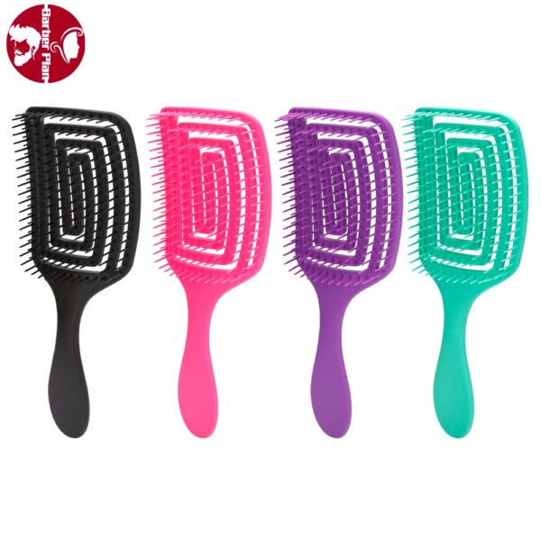 31885-bea645.jpg Brosse démêlante pour cheveux bouclés, peigne de Massage du cuir chevelu pour femmes