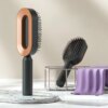 Brosse à Cheveux pour Femme, Peigne de Énergie du Cuir oral elu