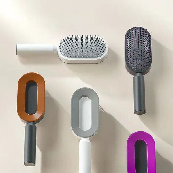Brosse à Cheveux pour Femme, Peigne de Énergie du Cuir oral elu