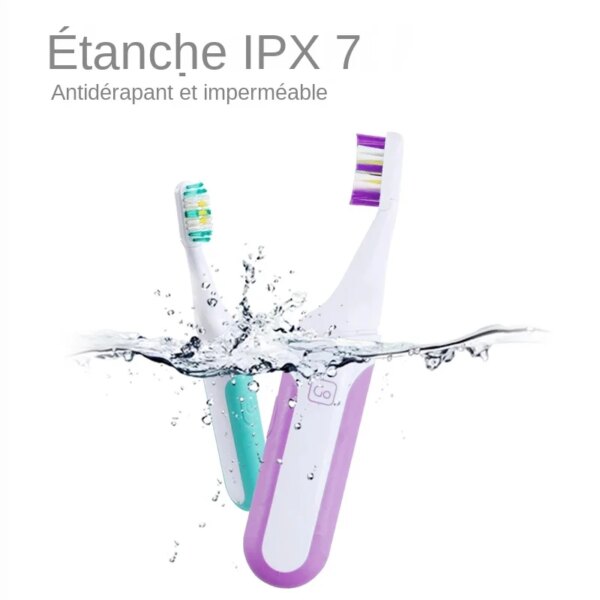 brosse a dent electrique enfant acoustique Portable pour adulte