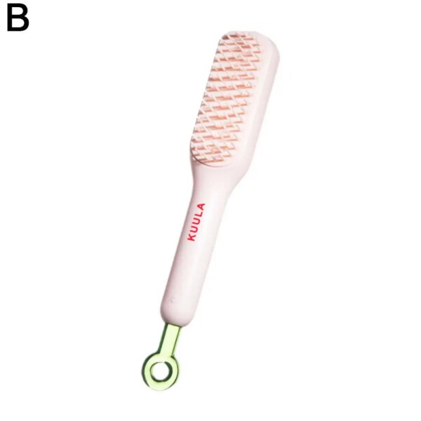 Peigne à cheveux portable avec poignées, brosse à cheveux de pêche, masseur de tête anti-leges