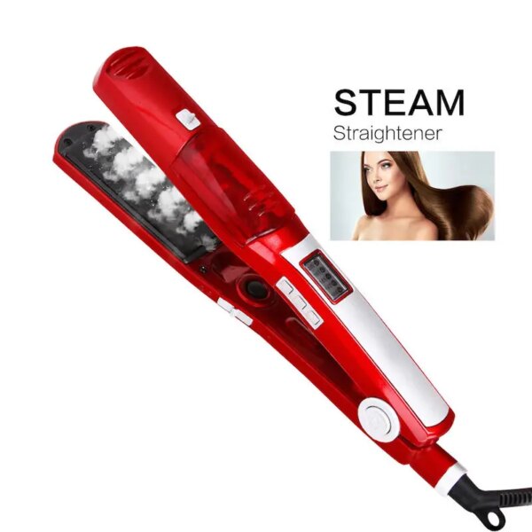 Lisseur à Vapeur Professionnel Portable, Appareil à Lisser les Cheveux