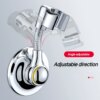 Support de douche multifonctionnel à réglage multi-directionnel