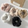Chouchous cheveux doux et chauds pour femme et fille, élastique en peluche