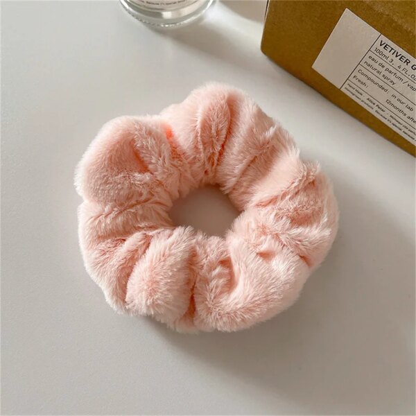 chouchou cheveux — Chouchou Peluche Doux & Chaud