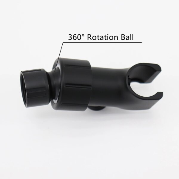 Support de Pommeau de Douche 3 Voies G1/2" avec Vanne de Dérivation – Réglable