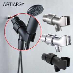 Support de pomme de douche à trois voies G1/2 ", Valve de dérivation de douche