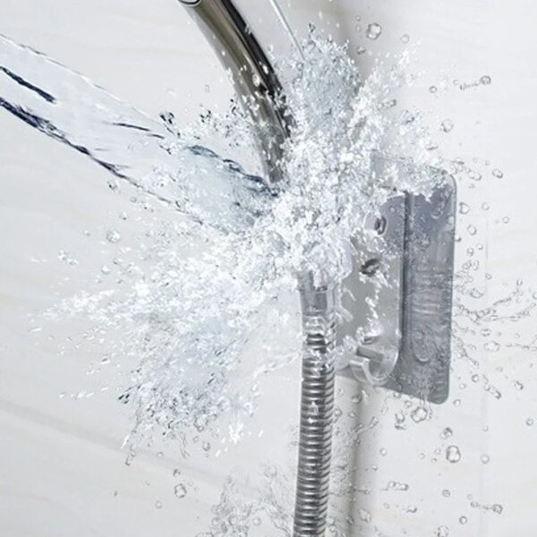 Support de pommeau de douche mural en aluminium à 90 °