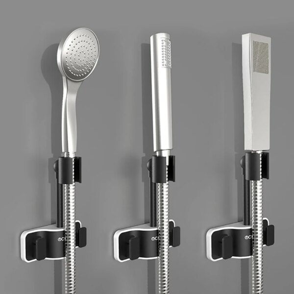 Support de Pommeau de Douche Sans Perçage Réglable – Main Libre