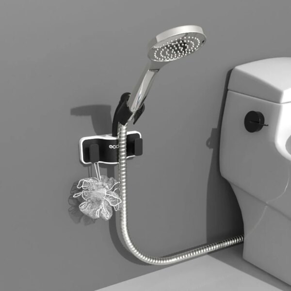 Support de Pommeau de Douche Sans Perçage Réglable – Main Libre