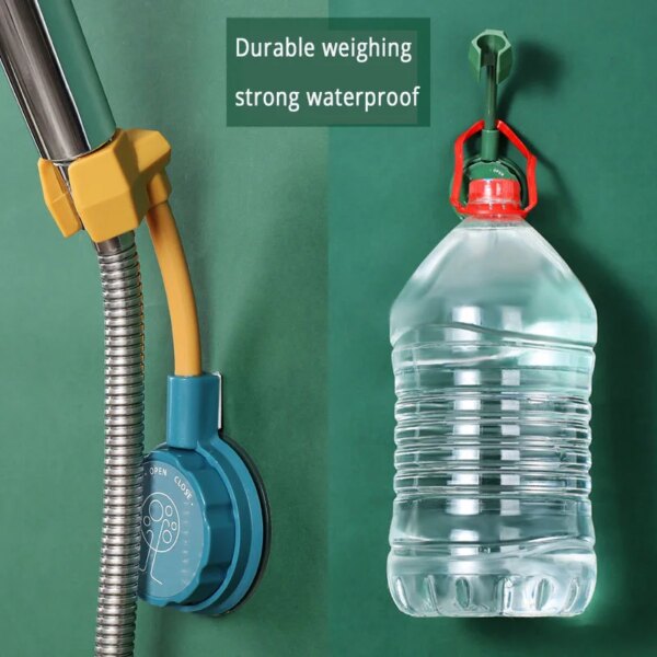 Support de pomme de douche universel à ventouse réglable, base de buse