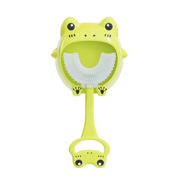 brosse a dent enfant en forme de U pour soins buccaux