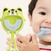 brosse a dent enfant en forme de U pour soins buccaux