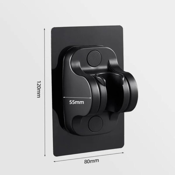 32939-652a51.jpg Support de pommeau de douche réglable à ventouse, support de buse
