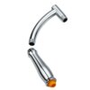 Bras d’Extension de Pommeau de Douche Réglable – Support Incliné Chromé