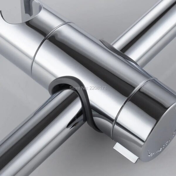 33028-2ab5c7.jpg Support de barre coulissante de douche en plastique ABS, accessoires de salle de bains universels 18 ~ 25mm