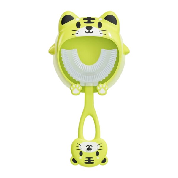 brosse a dent enfant en forme de U pour soins buccaux