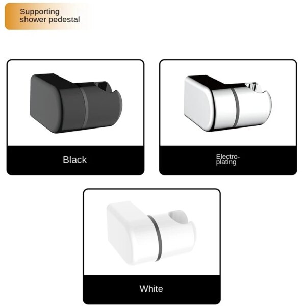 Support universel de pommeau de douche à main, réglable, placage complet
