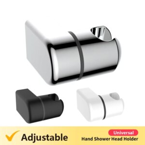 Support universel de pommeau de douche à main, réglable, placage complet