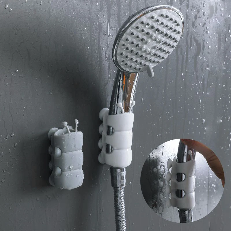 Support de Pommeau de Douche en Silicone à Ventouse – Réutilisable