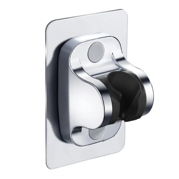 Support de Pommeau de Douche Sans Perçage Réglable – Base Murale