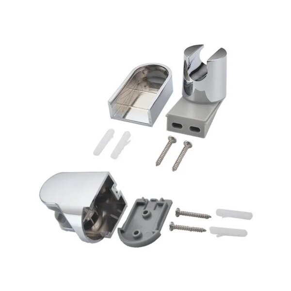 Support de pomme de douche mural en ABS, 1 pièce, montage d'invite