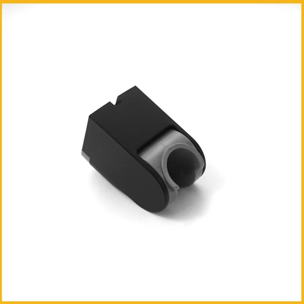 Support mural de douche ABS réglable, base de partenaires chromés, accessoires pour la maison