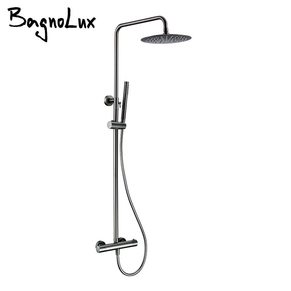 Ensemble de Douche Thermostatique Complet – Mitige - Robinet salle de bain chez blanchimo.fr
