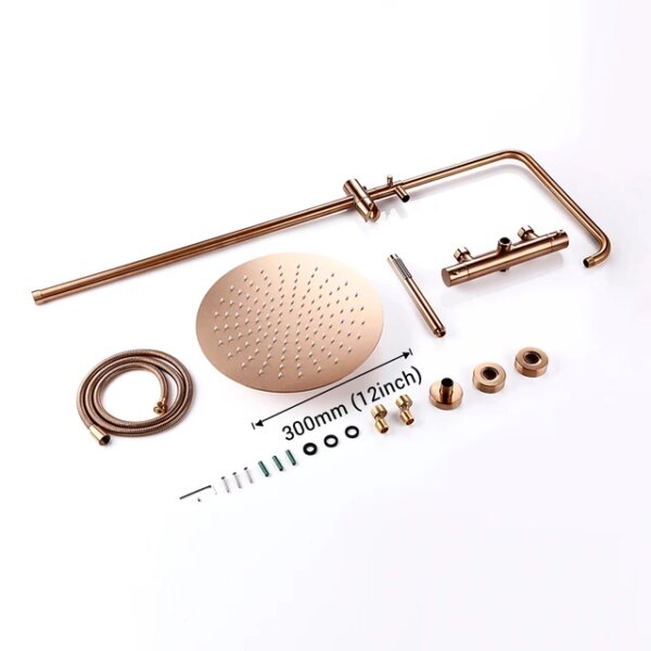 Robinet thermostatique de salle de bain, ensemble de douche, robinet mitigeur