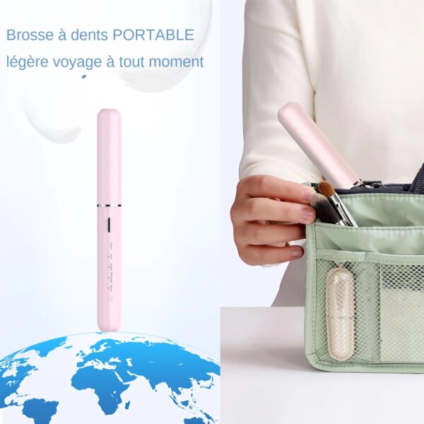 3337-3f991f.jpg brosse a dent electrique Usb avec 6 têtes de brosse, brosse à dents électrique de voyage Portable avec 5 Modes