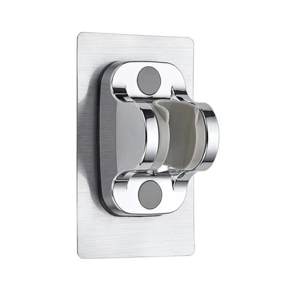 Support mural réglable pour pommeau de douche – Fixation ventouse sans perçage