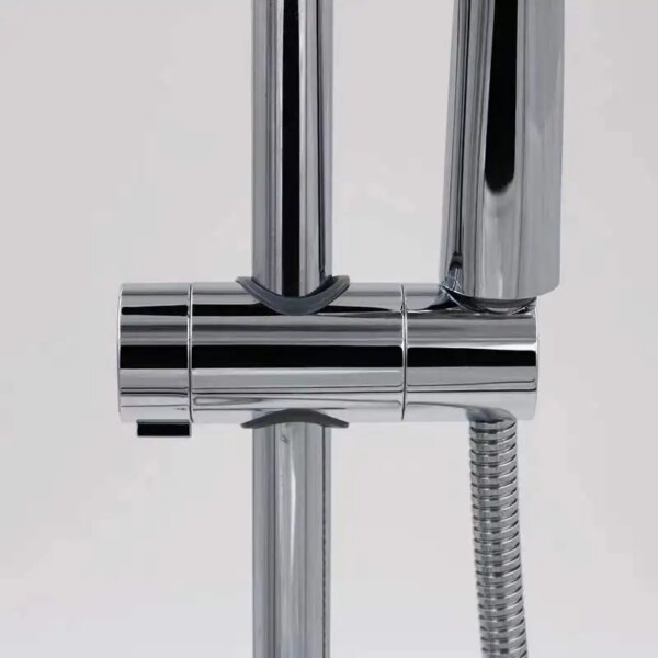 33538-5263e4.jpg Support de pomme de douche chromé, réglable 20 ~ 25mm ABS, accessoires universels