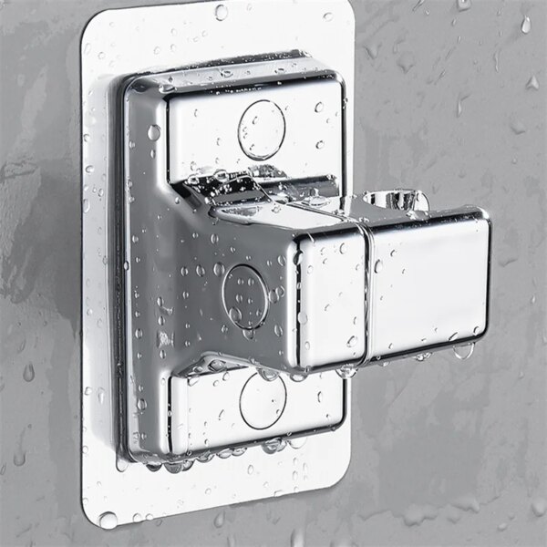 Support de pomme de douche à ventouse réglable à 360 °