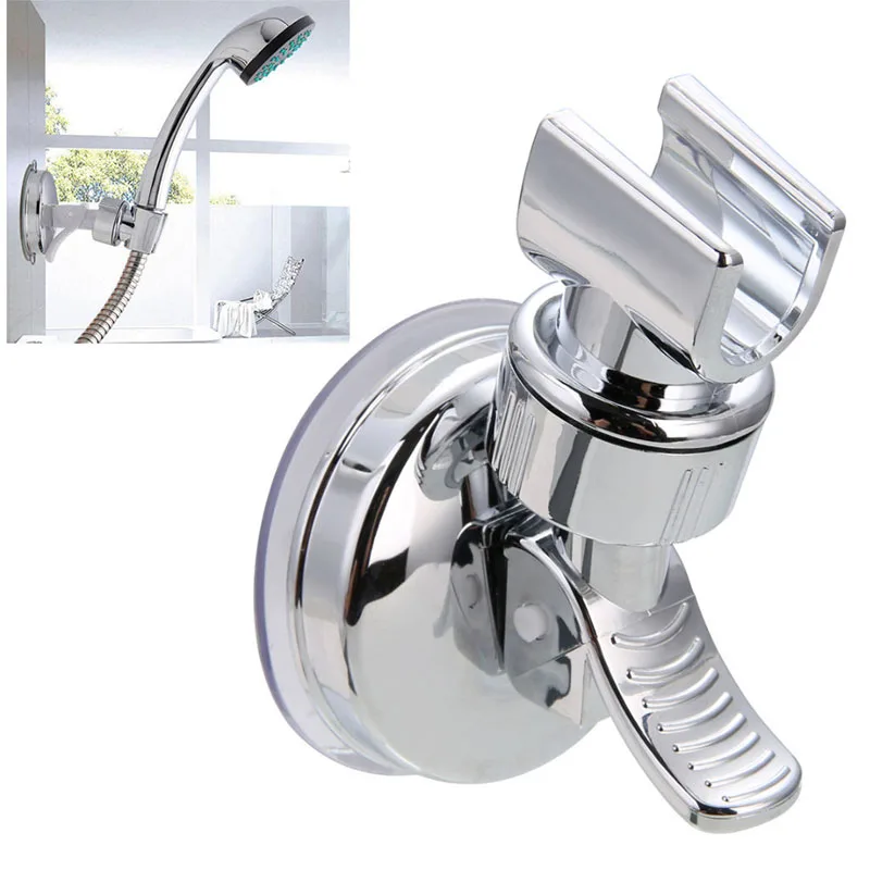 Support de douche universel à ventouse manuelle –  - Support pommeau de douche chez blanchimo.fr