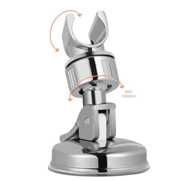 Support de douche universel à ventouse manuelle – Fixation forte