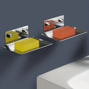 1pc Tête De Douche Titulaire Réglable Auto Adhésif Pomme De Douche