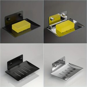 Porte-éponge mural Regina en acier inoxydable – Support compact