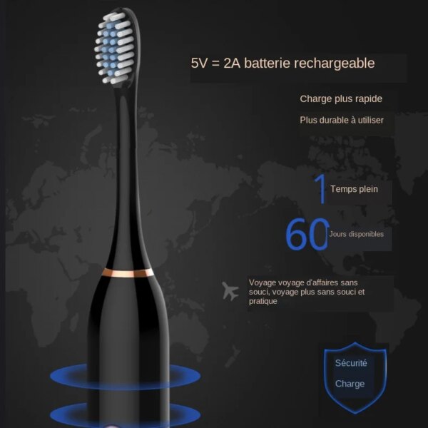 3383-82ba03.jpg brosse a dent electrique multi-mode, Rechargeable USB