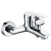 Mitigeur mural lavabo à double sortie – Alliage de zinc