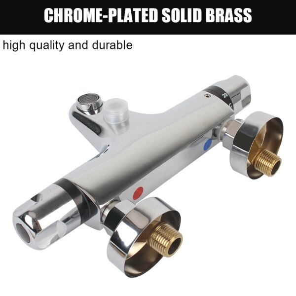 Mitigeur thermostatique bain-douche en cuivre H59 – Contrôle précis