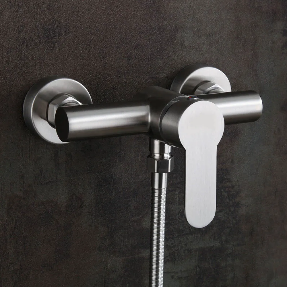 Mitigeur de douche mural Dokour en acier inoxydable 304 – Poignée unique