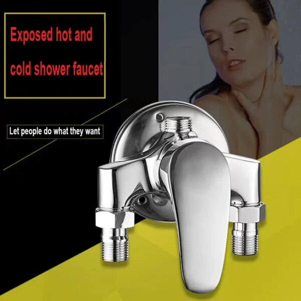 mitigeur douche Robinets de centre commercial universels pour bain-douche
